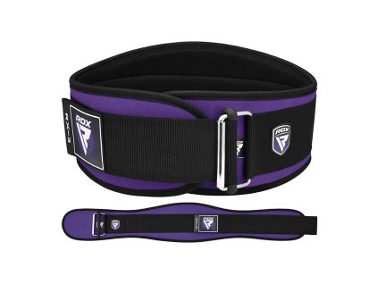 WEIGHT LIFTING BELT EVA CURVE RX3 PURPLE-M (Veľkosť M)