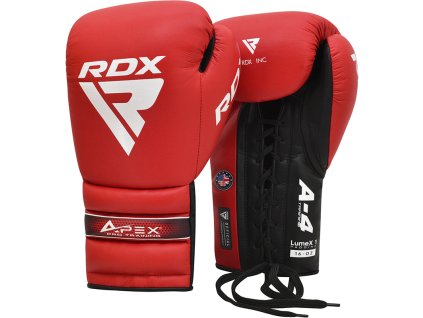 BOXING GLOVES PRO TRAINING APEX A4 RED-10OZ (Oz 10OZ)