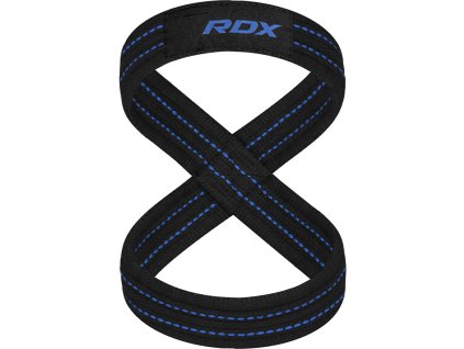 ZDVIHÁVACIE PÁSKY DO POSILŇOVNE, 8 BAVLNENÝCH, MODRÉ (Veľkosť L)