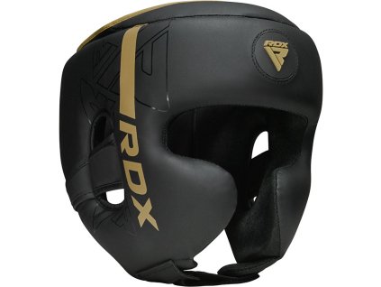 HEAD GUARD F6 MATTE GOLDEN-L (Veľkosť L)