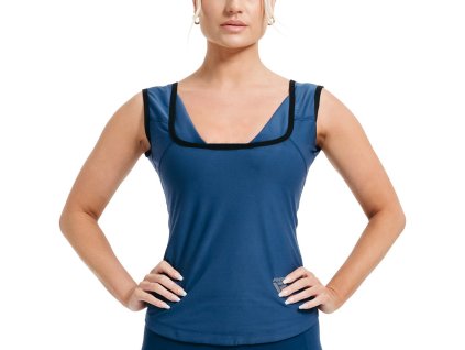 SWEAT VEST WOMEN'S W1 NAVY BLUE-2XL (Veľkosť 2XL)