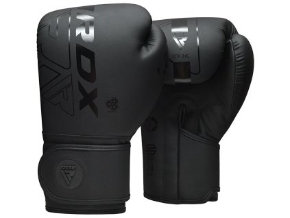 BOXING GLOVES F6 MATTE BLACK-10OZ (Oz 10OZ)