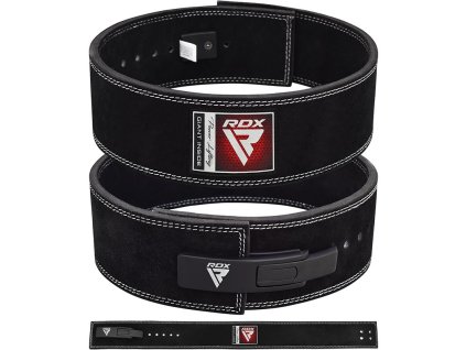 BELT PRO LIVER BUCKLE BLACK LEATHER PLUS-L (Veľkosť L)