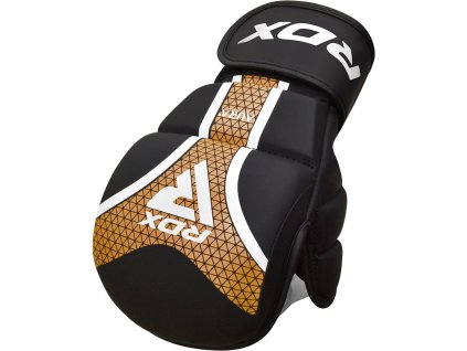 GRAPPLING GLOVES SHOOTER AURA PLUS T-17 BLACK GOLDEN-L (Veľkosť L)