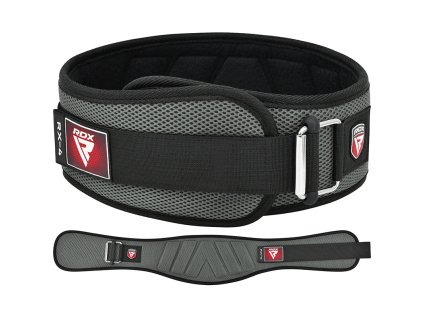 WEIGHT LIFTING BELT EVA CURVE RX4 GREY-L (Veľkosť L)