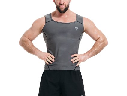 SWEAT VEST MENS M1 GREY-2XL (Veľkosť 2XL)
