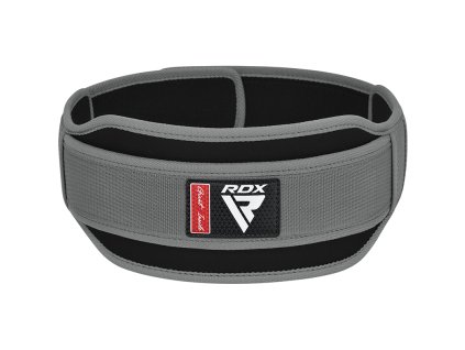 WEIGHT LIFTING DOUBLE BELT RX5 GREY-L (Veľkosť L)