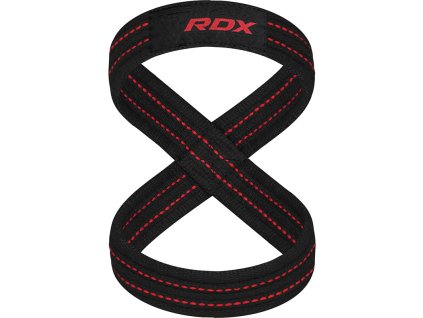 ZDVÍHACIE PÁSKY DO POSILŇOVNE, BAVLNENÉ, 8 ČERVENÉ (Veľkosť L)