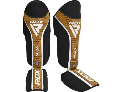 SHIN INSTEP AURA PLUS T-17 BLACK GOLDEN-L (Veľkosť L)