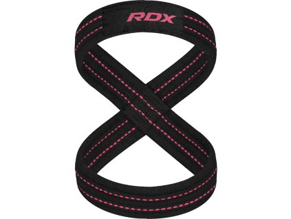 GYM LIFTING COTTON 8 STRAPS PINK-M (Veľkosť M)