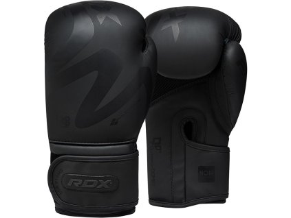 BOXING GLOVE F15 MATTE BLACK-10oz (Oz 10oz)