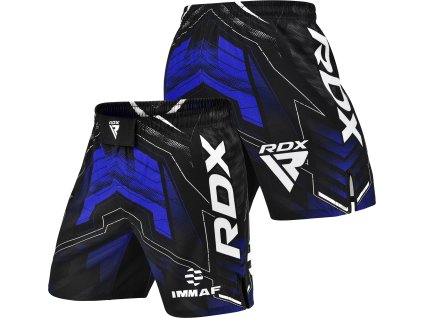 MMA šortky IMMAF 1 - modrá (Veľkosť 2XL)