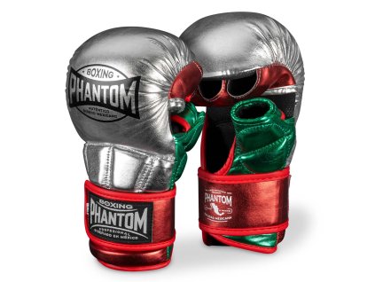 Phantom mma Sparingové rukavice MEXICO, stříbrná