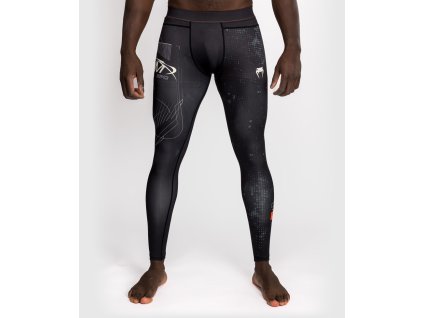 Kompresné legíny (Spats) Venum Eclipse Ivory - Čierna (Variant S)