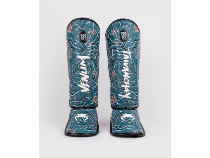 Venum x Tawanchay Shinguards Blue/White (Variant M)