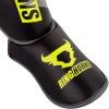Ringhorns Shin Guards RINGHORNS "Charger", black/green