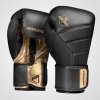 Hayabusa Boxerské rukavice "T3", čierna/zlatá