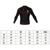 Pánske tréningové tričko DBX BUSHIDO Rashguard RSL Black