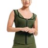 SWEAT VEST WOMEN'S W2 ARMY GREEN-2XL (Veľkosť 2XL)