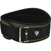 WEIGHT LIFTING BELT EVA CURVE RX3 ARMY GREEN-L (Veľkosť L)