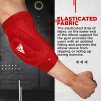 HOSIERY ELBOW FOAM RED/WHITE-L (Veľkosť L)