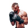 BOXERSKÉ RUKAVICE F15 MATNÁ ČIERNA (Oz 10oz)