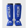 Venum Kontact Shinguards - Royal Blue/ Silver (Variant XS)