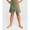 Detské MMA šortky Venum Light - Zelená/Oranžová (Variant 8 years)