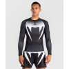 Venum No Gi Rashguards - Čierna/Biela (Veľkosť S)