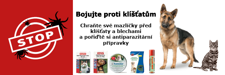 Antiparazitika pro psy, kočky