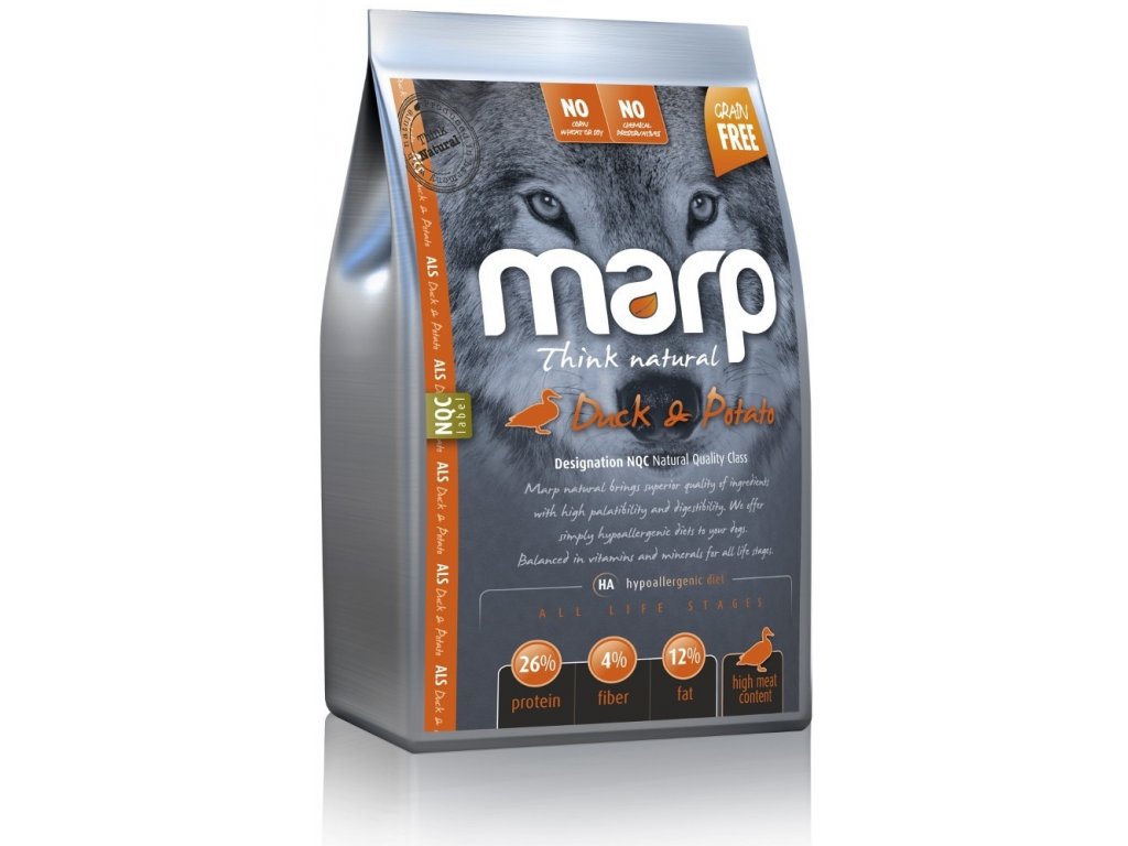 Marp Natural Farmland - kachní  2kg  kvalitní holistické krmivo pro psy