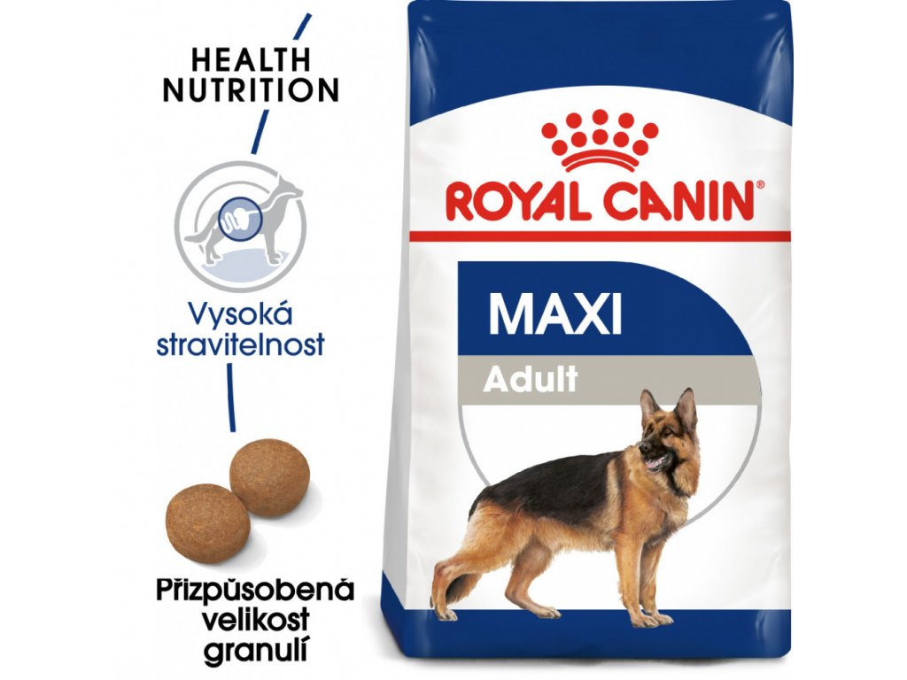 ROYAL CANIN Maxi Adult granule pro dospělé velké psy  Maxi Adult granule pro dospělé velké psy