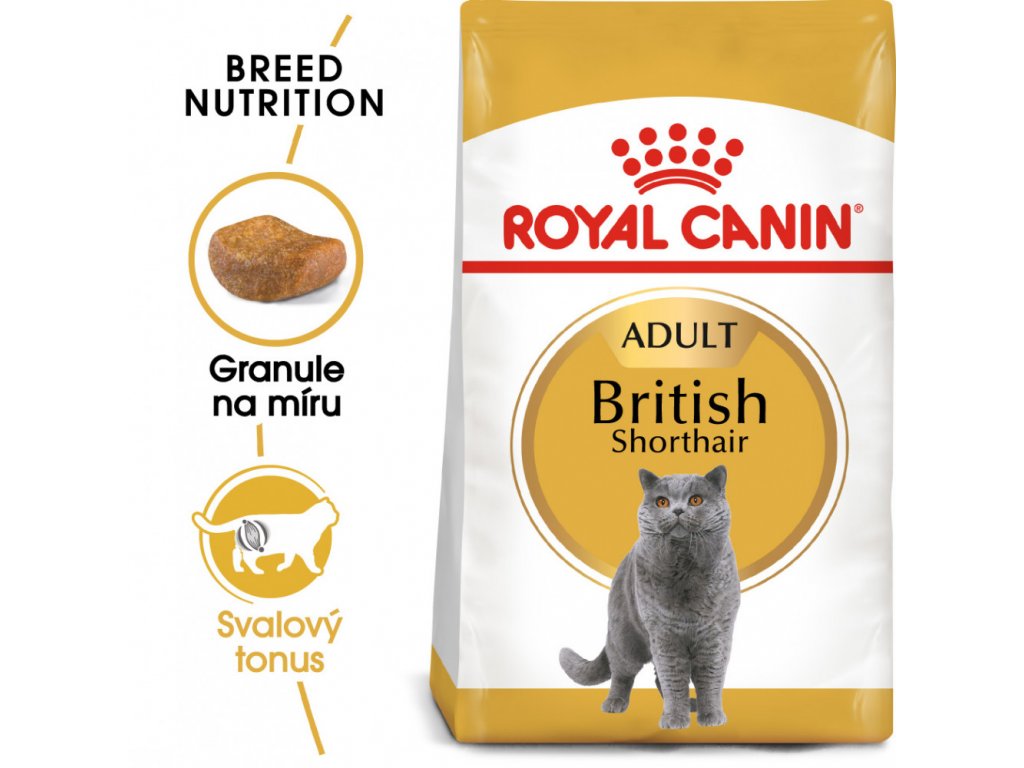 ROYAL CANIN British Shorthair Adult  British Shorthair Adult granule pro britské krátkosrsté kočky