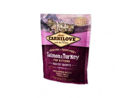 Carnilove Cat Salmon & Turkey for Kittens HG 400g