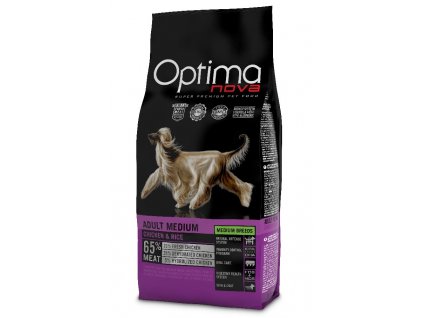 OPTIMAnova Dog Adult Medium Chicken & Rice 2 kg  sleva 2% při registraci