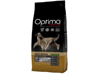 OPTIMAnova dog ADULT MEDIUM GF Chicken 2kg sleva 2% při registraci