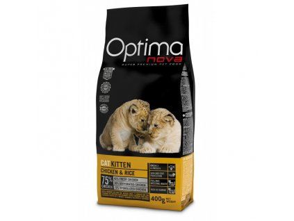 OPTIMAnova Cat Kitten 8kg DOPRODEJ  + Dárek masová kapsička ZDARMA
