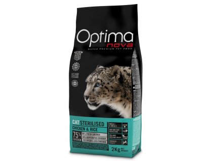 OPTIMAnova CAT STERILISED 400g  sleva 2% při registraci