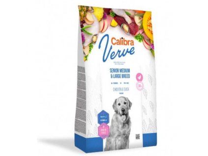 Calibra Dog Verve GF Senior M&L Chicken&Duck