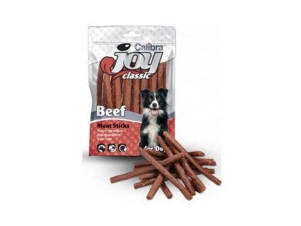 Calibra Joy Dog Classic Beef Sticks 100g Kvalitní masové pamlsky pro psy