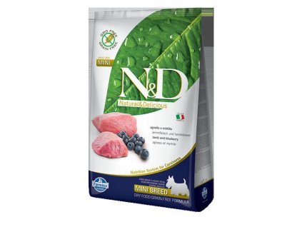 N&D PRIME DOG Adult Mini Lamb & Blueberry