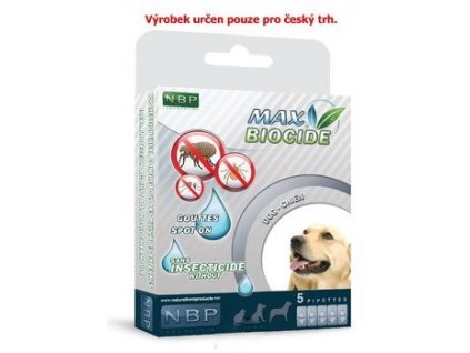 Max Biocide Spot-on Dog 5x1ml