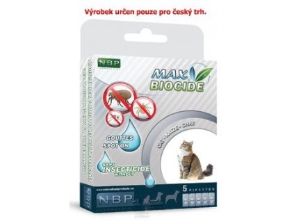 Max Biocide Spot-on Cat 5x1ml