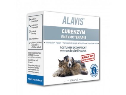 ALAVIS CURENZYM Enzymoterapie 20tbl  sleva na vyrobky pri registraci