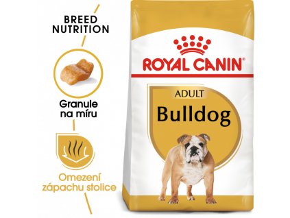 ROYAL CANIN Bulldog Adult 3kg  Bulldog Adult granule pro dospělého buldoka