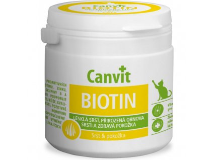 Canvit Biotin pro kočky 100g