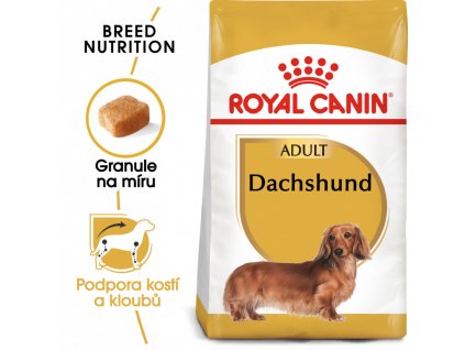 ROYAL CANIN Dachshund Adult granule pro dospělého jezevčíka  Dachshund Adult granule pro dospělého jezevčíka