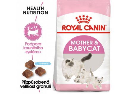 Royal Canin Mother&Babycat  Mother&Babycat granule pro březí nebo kojící kočky a koťata