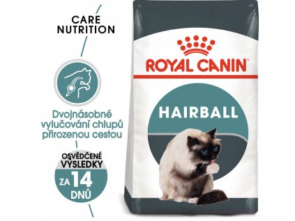 Royal Canin cat HAIRBALL care  Hairball Care granule pro kočky pro správné vylučování