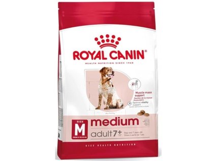 ROYAL CANIN Medium Adult 7+ granule pro dospělé stárnoucí střední psy granule pro dospělé stárnoucí střední psy